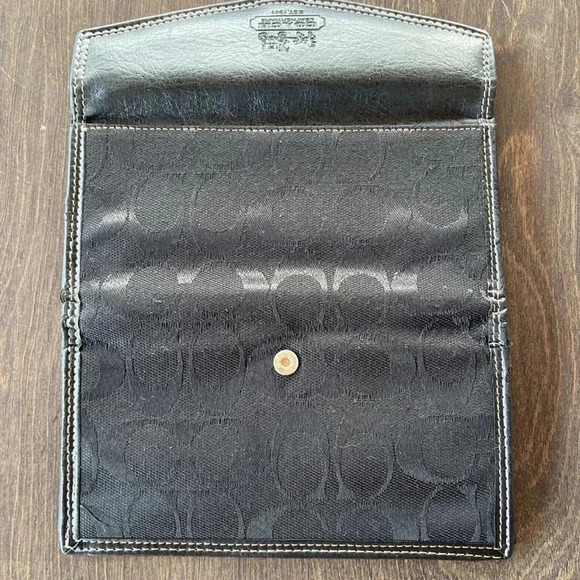 Coach | Leather/ Jacquard Wallet - Picture 5 of 6